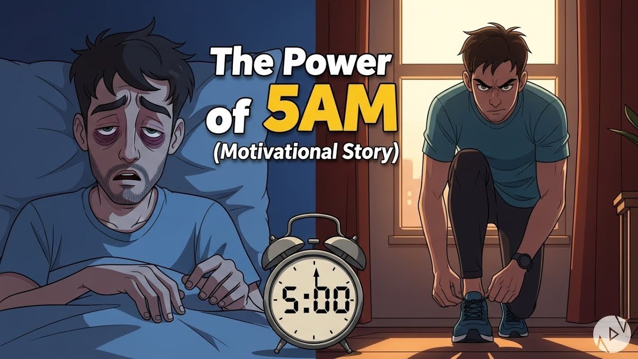 The Power of 5AM | Motivational Story of Discipline That Changed a Poor Man’s Life