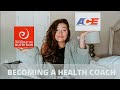 BECOMING A CERTIFIED HEALTH COACH//IS IIN OR ACE BETTER? price, experience, program details