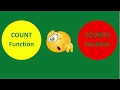 How to Use COUNT and COUNTA Function in MS Excel(Full Tutorial) COUNT vs COUNTA