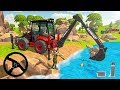 Heavy Excavator Construction Simulator - Virtual Village - Android Gameplay