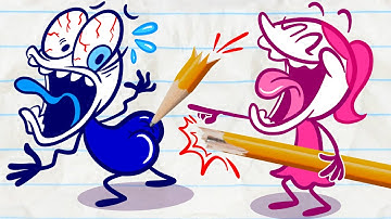 Nib And Tuck | Pencilmation Cartoons!