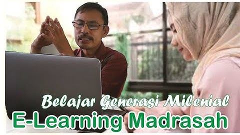 Panduan Guru pada aplikasi E-Learning Madrasah