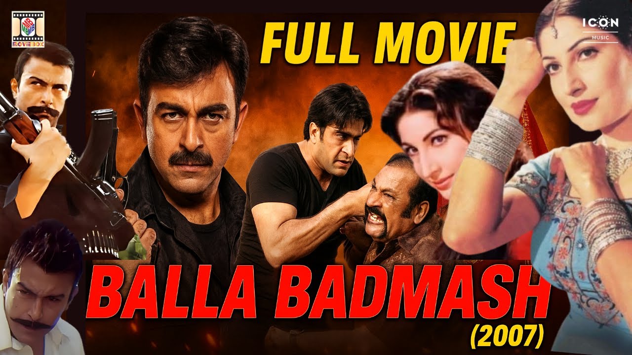 Balla Badmash 2007 | Pakistani Punjabi Movie | Full HD | Shaan | Saima | Moammar Rana