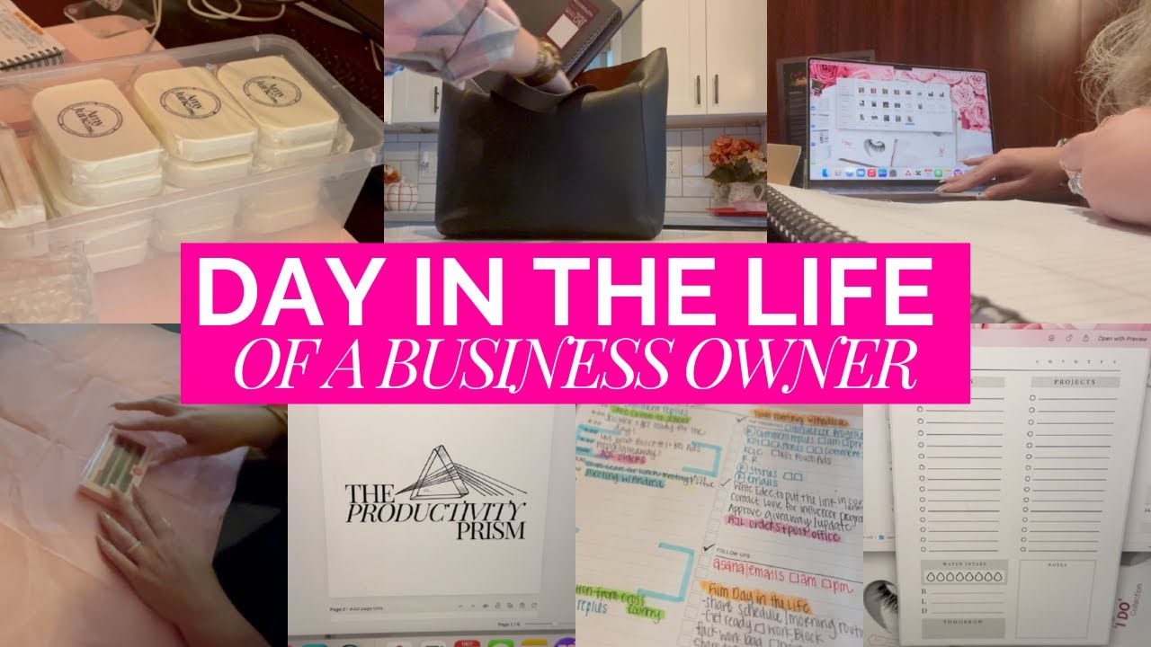 A Day in the Life of a Business Owner // New Project Reveal, Client ...