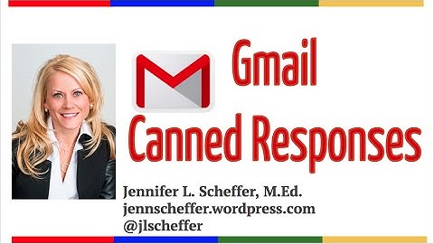 Canned Response in Gmail