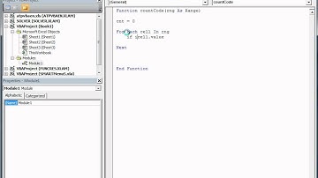 #2 VBA- Excel Count Function in VBA Code