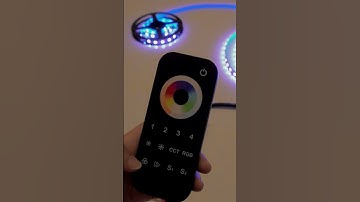 Đèn LED Dây Dán RGB + CCT Điều Khiển Dễ Dàng Chỉ Với 1 Chiếc Remote - AgasiHome