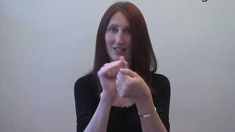 change- ASL sign for change