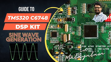Sine wave generation in TMS320 C6748 - DSP kit | Complete step by step procedure | Part 4