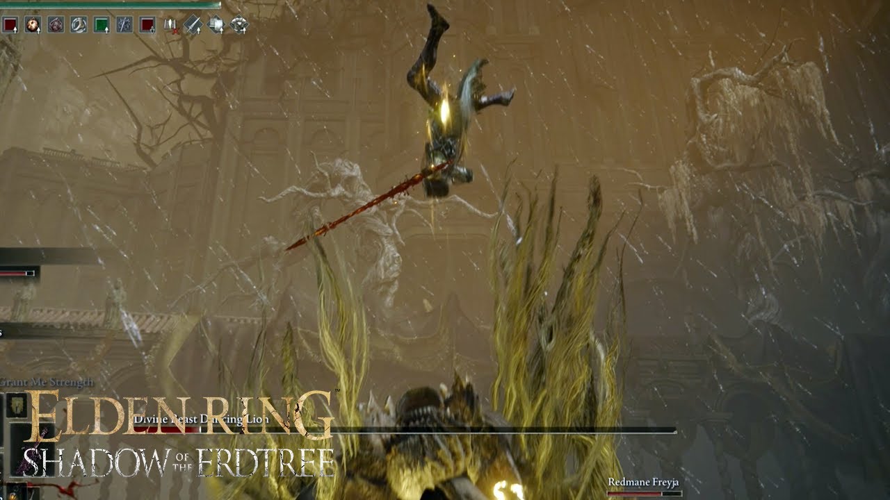 Raging Beast Elden Ring Shadow of the Erdtree Raging Beast Boss Battle - YouTube