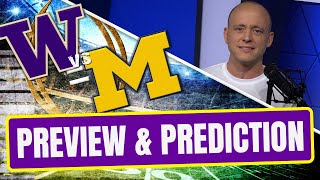 Michigan vs Washington - National Championship Prediction (Late Kick Cut)