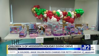 Childrens of Mississippi hosts holiday giving drive