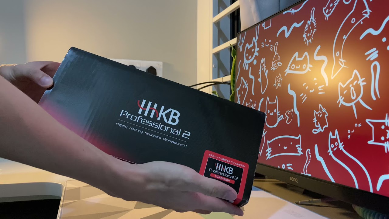 HHKB Professional 2 Charcoal unboxing 2021/2022