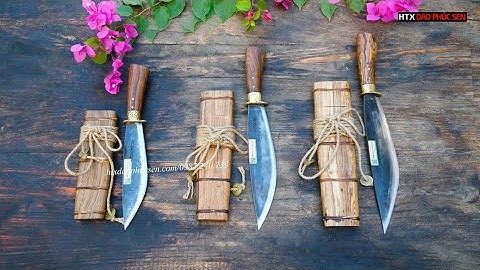 DAO PHÚC SEN,  BỘ DAO MÈO HOÀNG GIA CỰC CHẤT_ HÀNG CHUẨN CỦA HTX DAO PHÚC SEN