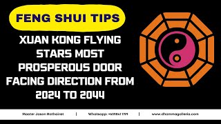 Xuan Kong Flying Stars Most Prosperous Door Facing Direction from 2024 to 2044