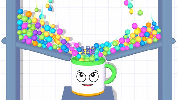 Rope And Balls - Puzzle Game All Levels Gameplay For Android, iOS Mobile Part: 1