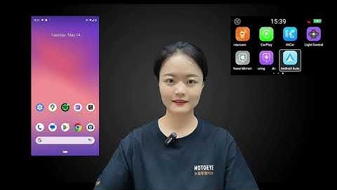 【Android Auto】MOTOEYE Helmet HUD E6/E6-SE video tutorial