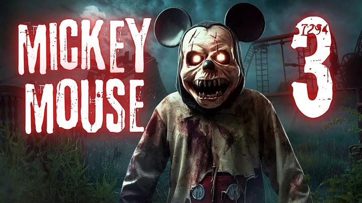 Mickey Mouse 3 - Krátký hororový film