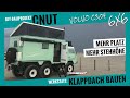 DIY-Projekt: Aufstelldach bauen in Allrad-Camper "Cnut" (Praxis-Workshop)