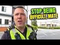 UK Officer Demands ID During Heated Exchange With Auditor