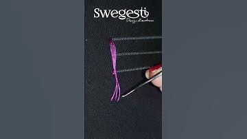 Long & Short  Buttonhole/ Swegesti Design Zentrum  #buttonholestitch #shorts #youtubevideo #short