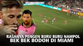 Cepat resmikan saya Beckham!! Ramos sampai Gregetan Lihat bek intermiami jadi Beban Messi vs Atlanta