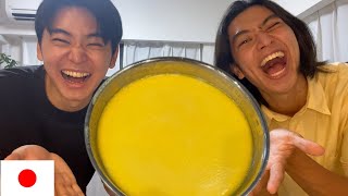Japanese Try Filipino Sweets!(Leche Flan)