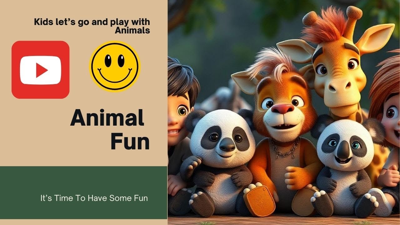 Fun With Animals Animal Fun Song | Kids Song | Kids Fun with Animals | Baby Song ...