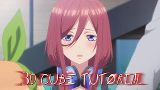 3d cube tutorial alight motion Wealth