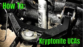 How to Install Kryptonite Upper Control Arms 0110 GM/GMC Duramax (LB7, LLY, LBZ, LMM)
