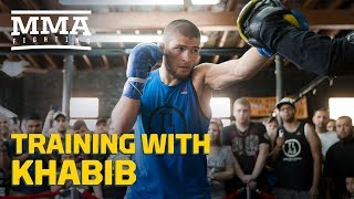 Training With Khabib: Teammates Talk What Makes Nurmagomedov Different - MMA Fighting