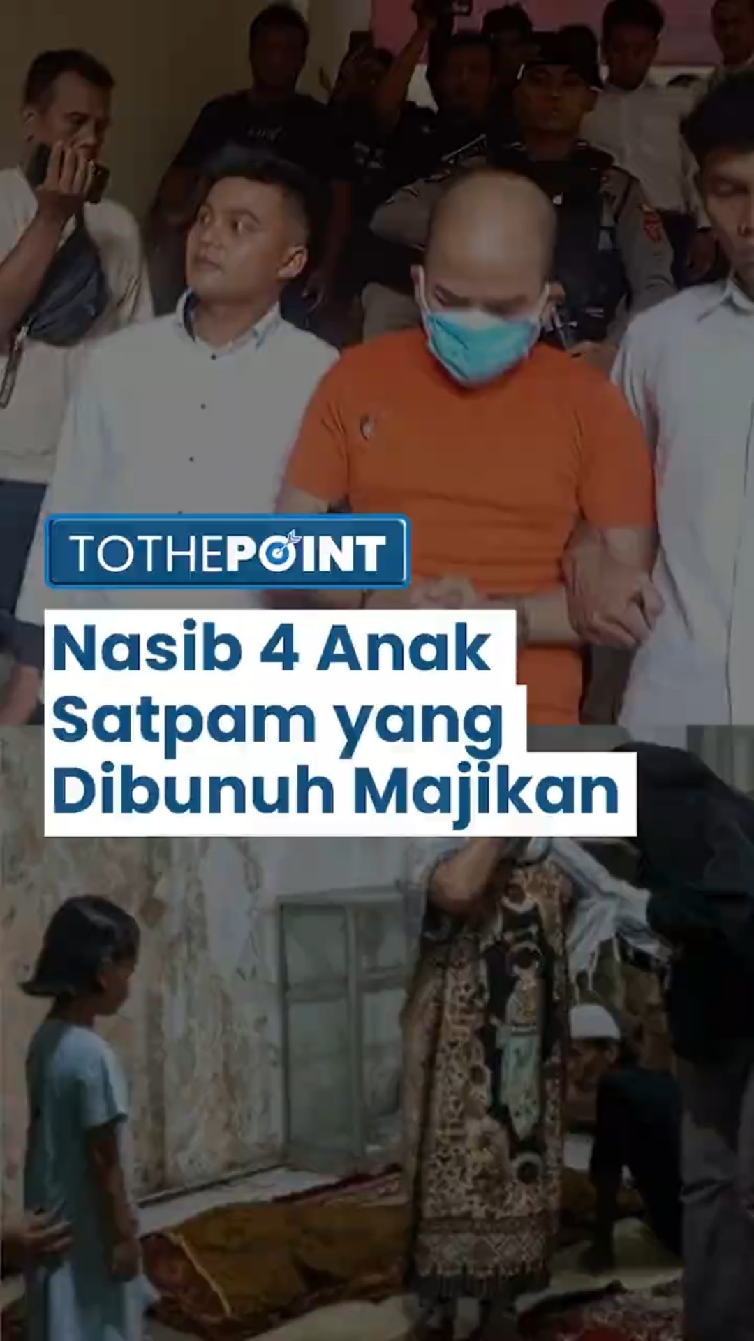 Kisah Pilu Satpam yang Dibunuh Anak Majikan, Kini Empat Anaknya Terancam Putus Sekolah Karena Biaya