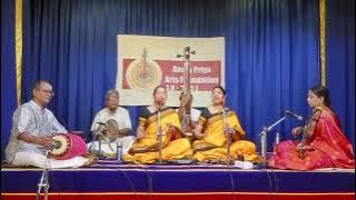 Mambalam Sisters - Vidushis R. Vijayalakshmi and R. Chithra for Rama Priya Arts Foundation