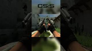 Dual Berettas Reload Counter Strike Comparison 1.6 To Cs 2 Part 35