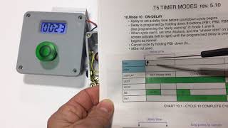 Full Gizmo Engineering Timer mode 10 (on-delay) Guide