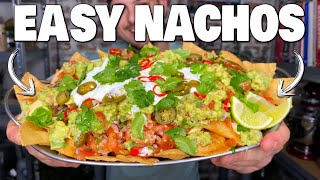 Easy Loaded Nachos 🌽🍅🧀🥑🇲🇽 | STREETFOOD at Home