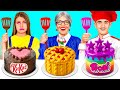 أنا مقابل جدتي في تحدي تحضير الطعام | مقالب وحيل مجنونة Crazy DO