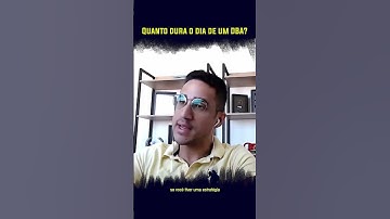 Quanto dura o dia de um DBA? | DBAOCM