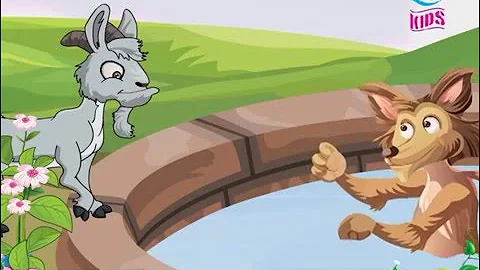 The Fox And The Goat - Animated Moral Stories For Kids