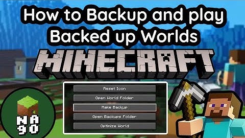 How to Backup And Play Backed Up Worlds || Minecraft 1.21 Java Edition