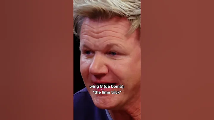 Gordon Ramsay's reaction to every wing on Hot Ones 💀