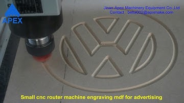 Small cnc router machine engraving mdf for advertising