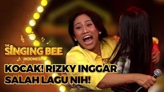 Kocak Banget! Rizky Inggar Salah Lagu Nih Beesti  | The Singing Bee Indonesia