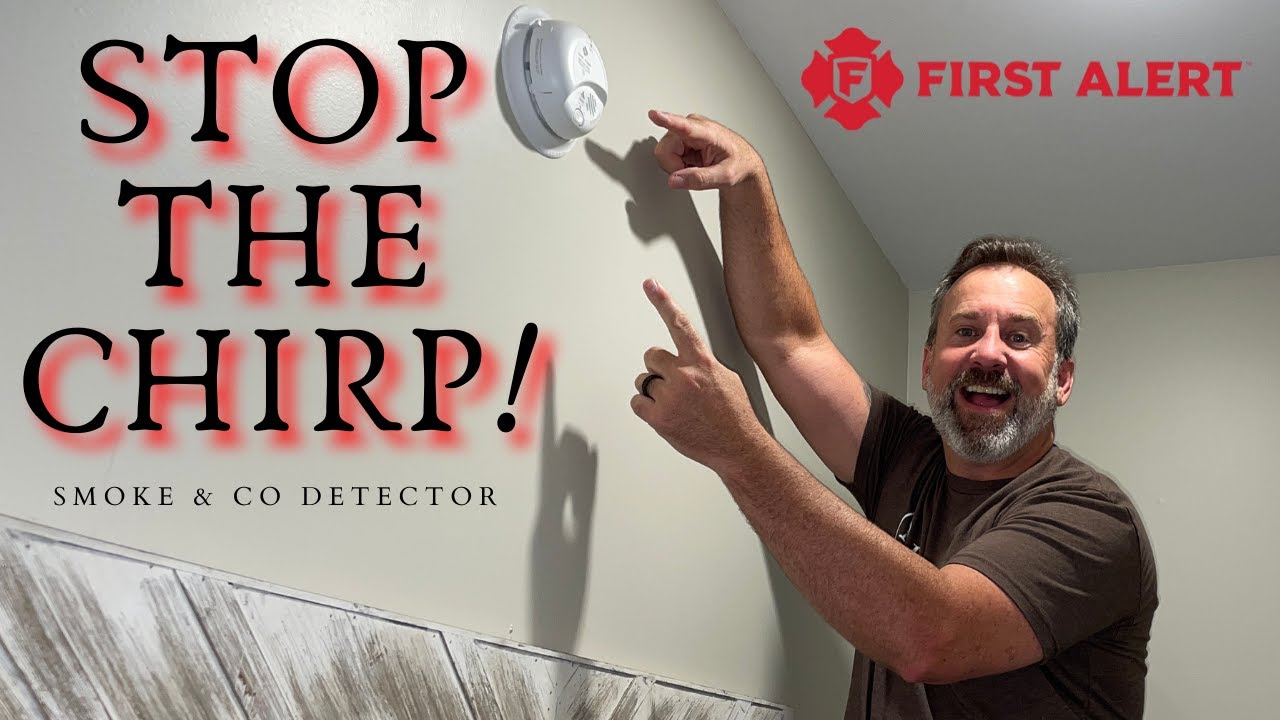 AMAZING 10 YR No CHIRP!!! Smoke & CO Detector by First Alert w/ 10yr