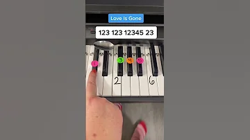 Love Is Gone Piano Tutorial Piano Pianotutorial 