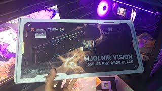 Tunando o pc gamer com novo Water cooler Thermalright Mjolnir Vision 360 - Ryzen 7 9800x3d