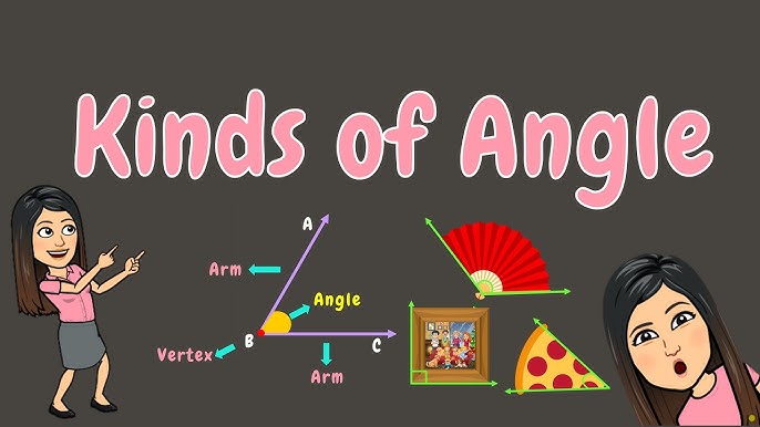 MATH 4, DIFFERENT KINDS OF ANGLES, RIGHT,ACUTE AND OBTUSE ANGLES
