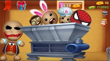 Scary Buddy vs Shredding Machine | Kick The Buddy