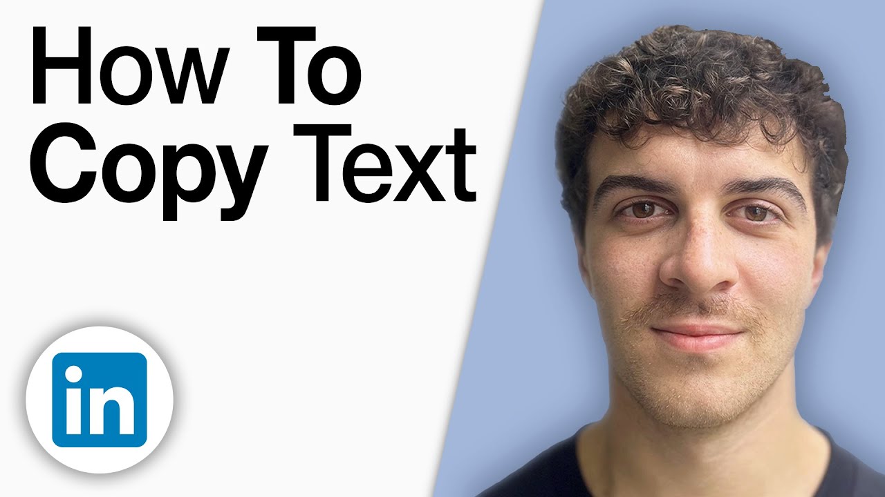 How to Copy Text From LinkedIn [2025 Full Guide] - YouTube