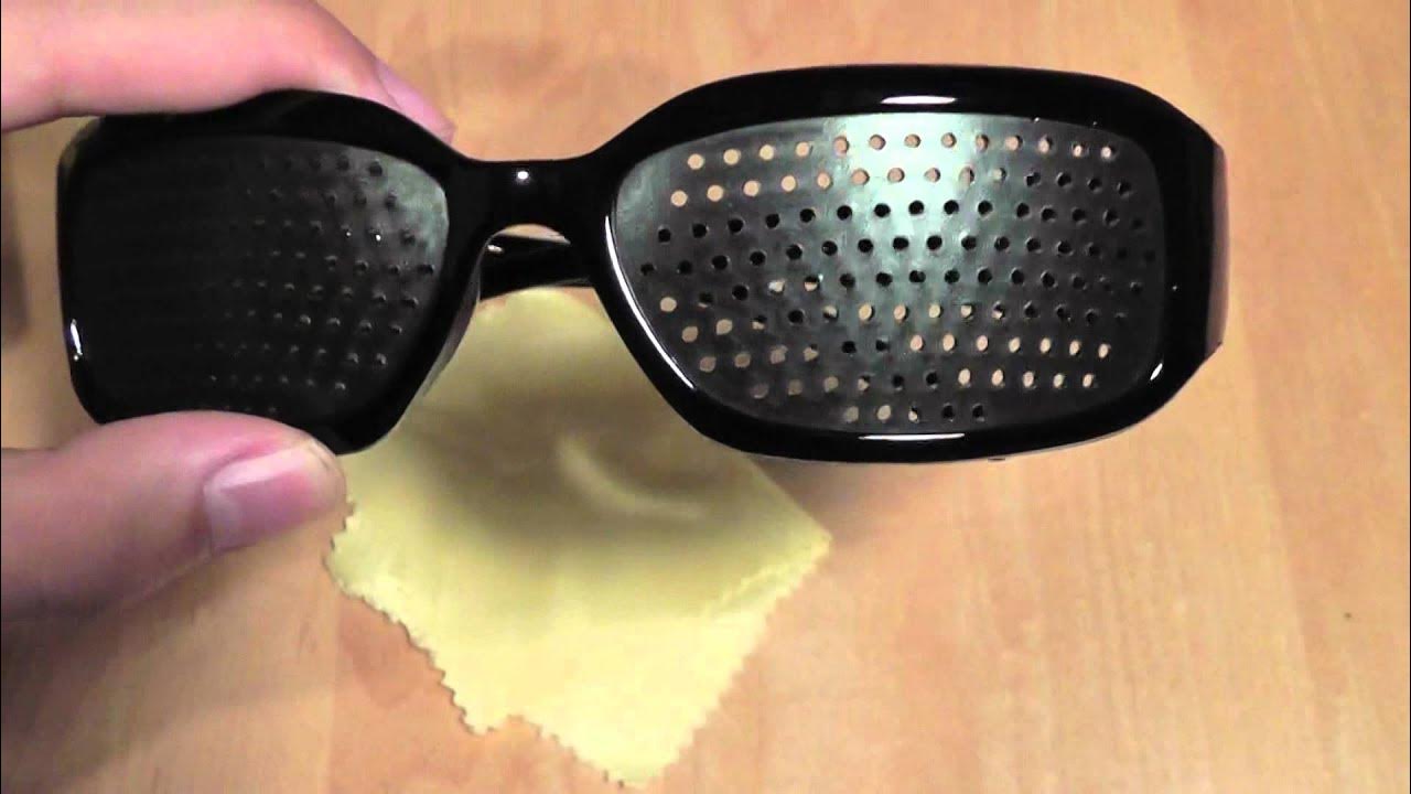 PinHole Glasses: Do They Work? Review + Overview: - YouTube